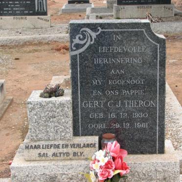 THERON Gert C.J. 1930-1961