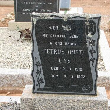 UYS Petrus 1910-1973