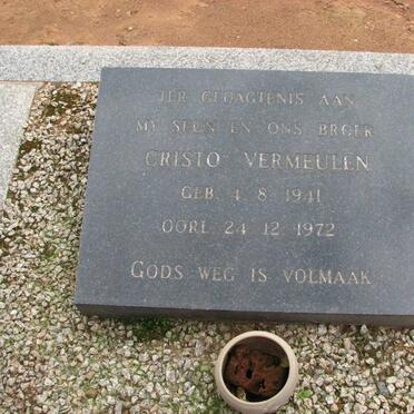 VERMEULEN Christo 1941-1972