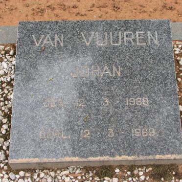 VUUREN Johan, van 1969-1969