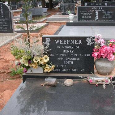 WEEPNER Henry 1910-1990 :: WEEPNER Edith 1930-