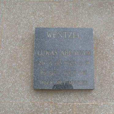 WENTZEL Lukas Abraham 1913-1986 &amp; Cornelia Gertruida DE WET 1909-1979 :: WENTZEL Lukas Abraham 1943-??