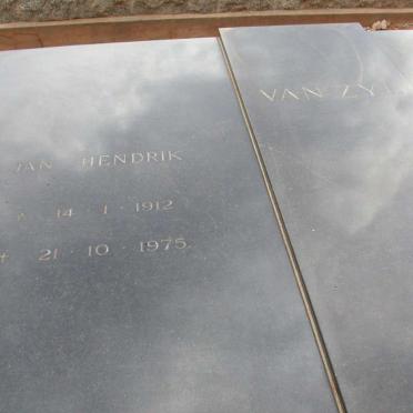ZYL Jan Hendrik, van 1912-1975