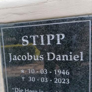 STIPP Jacobus Daniel 1946-2023