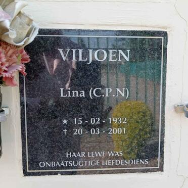 VILJOEN C.P.N. 1932-2001
