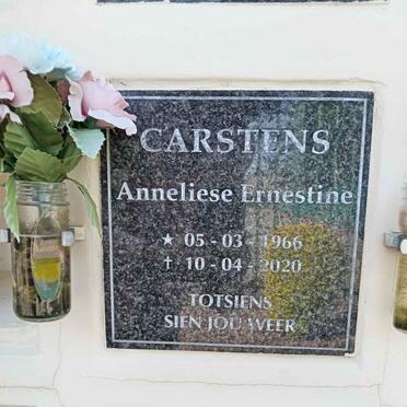CARSTENS Anneliese Ernestine 1966-2020