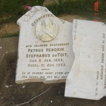 TOIT Petrus Hendrik Stephanus, du 1862-1923