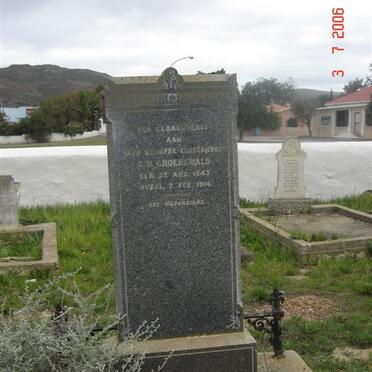 GROENEWALD G.D. 1843-1914