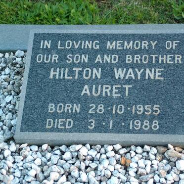 AURET Hilton Wayne 1955-1988