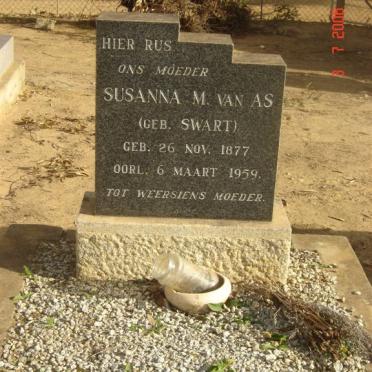 AS Susanna M., van nee SWART 1877-1959