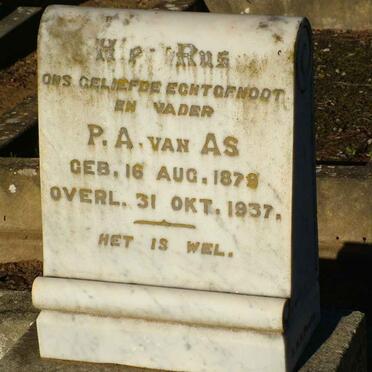 AS P.A., van 1879-1937