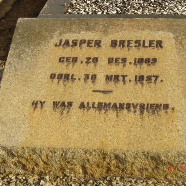 BRESLER Jasper 1889-1957