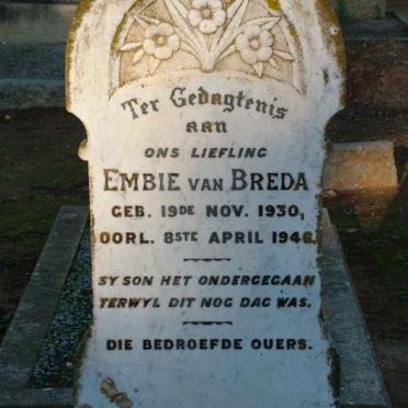 BREDA Embie, van 1930-1946