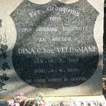 BLOM Dina C. nee VELDSMAN 1910-1950