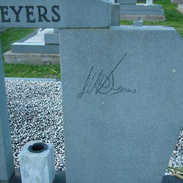 BEYERS Willem Johan 1929-1989