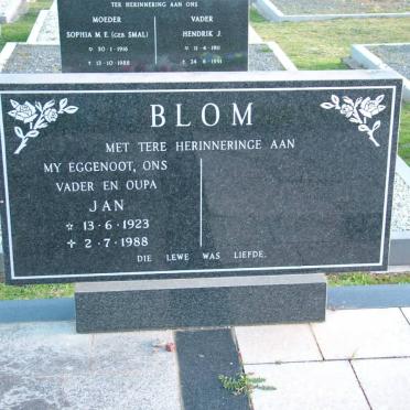 BLOM Jan 1923-1988