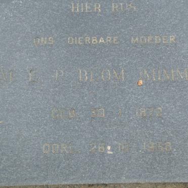 BLOM M.E.P. 1872-1968