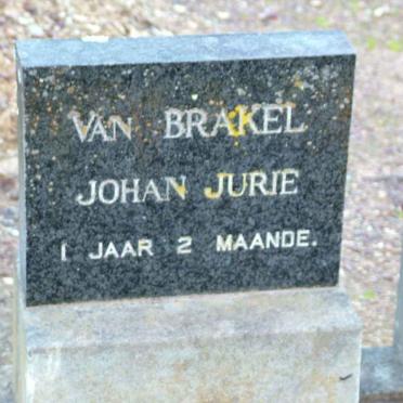BRAKEL Johan Jurie, van