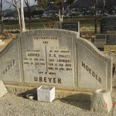 DREYER Andries 1880-195? &amp; C.G. LOURENS 1879-1954