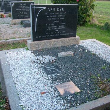 DYK Jacob, van 1906-1976 &amp; Lena 1914-1999 :: JORDAN Harry 1930-2011 &amp; Emmie 1931-2010