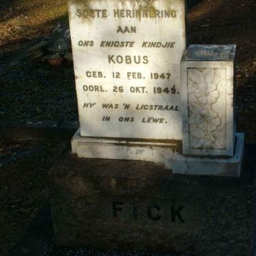 FICK Kobus 1947-1949