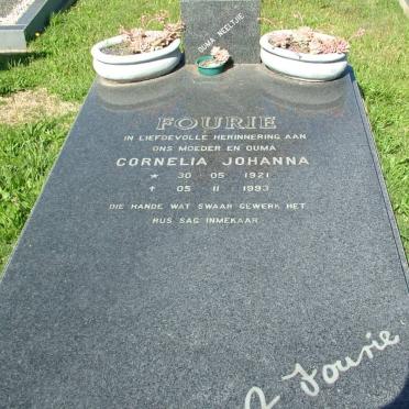 FOURIE Cornelia Johanna 1921-1993
