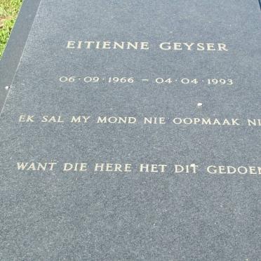 GEYSER Eitienne 1966-1993