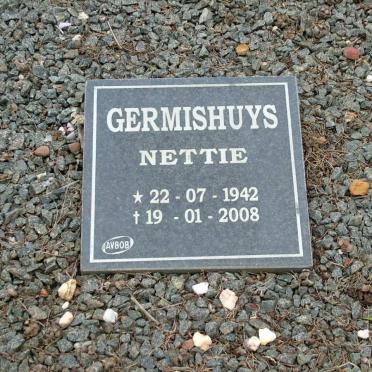 GERMISHUYS Nettie 1942-2008