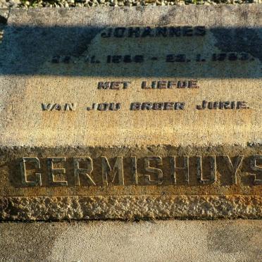 GERMISHUYS Johannes 1886-1963