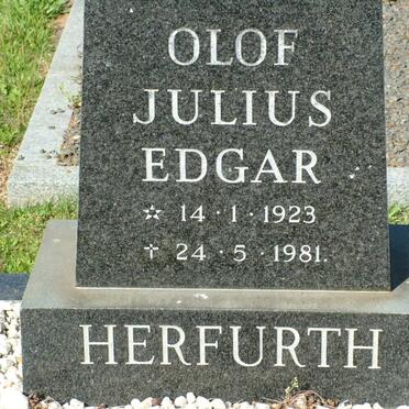 HERFURTH Olof Julius Edgar 1923-1981