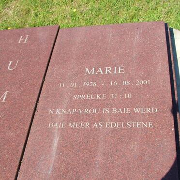 HUMAN Kobus 1932-2002 &amp; Marié 1928-2001