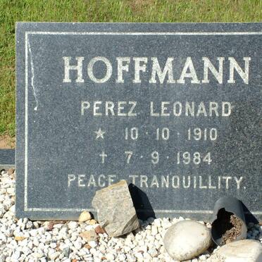 HOFFMANN Perez Leonard 1910-1984