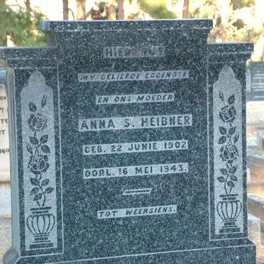 HEIBNER Anna S. 1902-1943