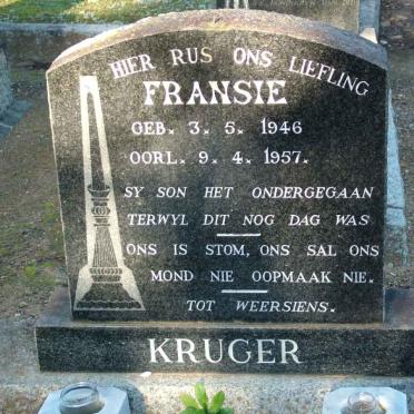 KRUGER Fransie 1946-1957