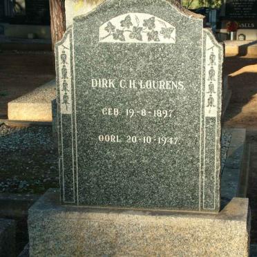 LOURENS Dirk C.H. 1897-1947