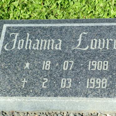 LOURENS Johanna 1908-1998