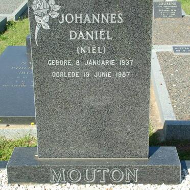 MOUTON Johannes Daniël 1937-1987