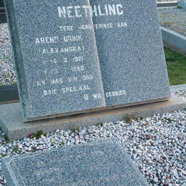 NEETHLING Arend Brink 1921-1988