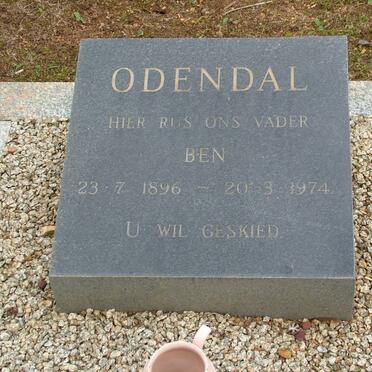 ODENDAL Ben 1896-1974