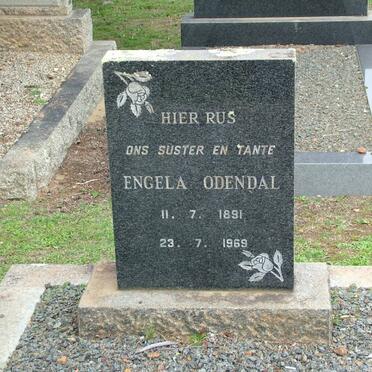 ODENDAL Engela 1891-1969