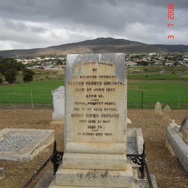 ORCHARD Alfred George -1927 :: ORCHARD Nancy Sophia -1940
