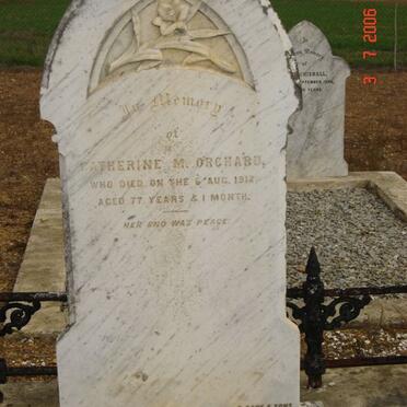 ORCHARD Catherina M. -1912