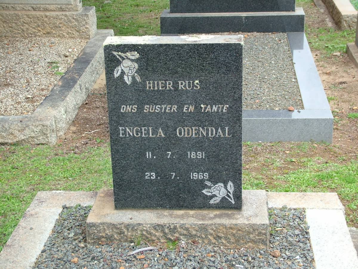 ODENDAL Engela 1891-1969