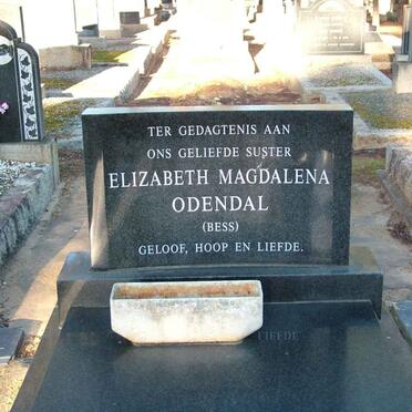ODENDAL Elizabeth Magdalena