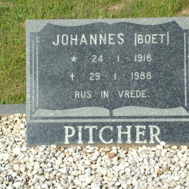 PITCHER Johannes 1918-1988