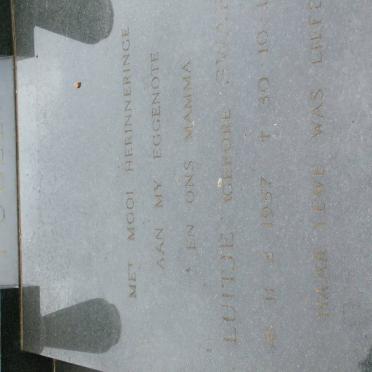 PULLEN Luitje nee SWART 1937-1979