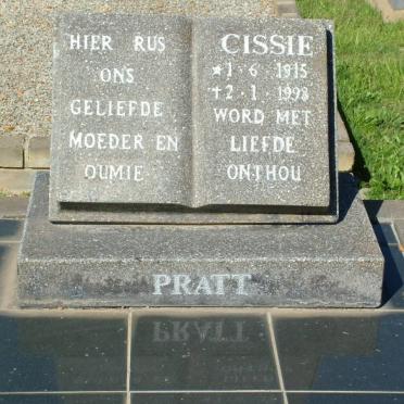 PRATT Cissie 1915-1998