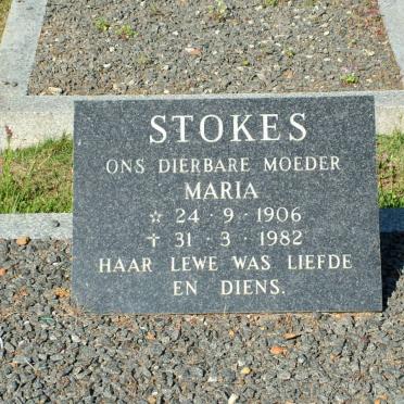 STOKES Maria 1906-1982