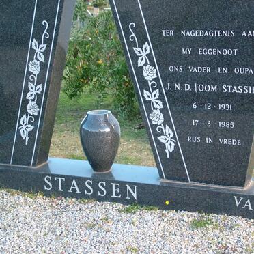 STASSEN J.N.D. 1931-1985