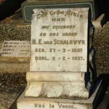 SCHALKWYK N.E., van 1857-1937